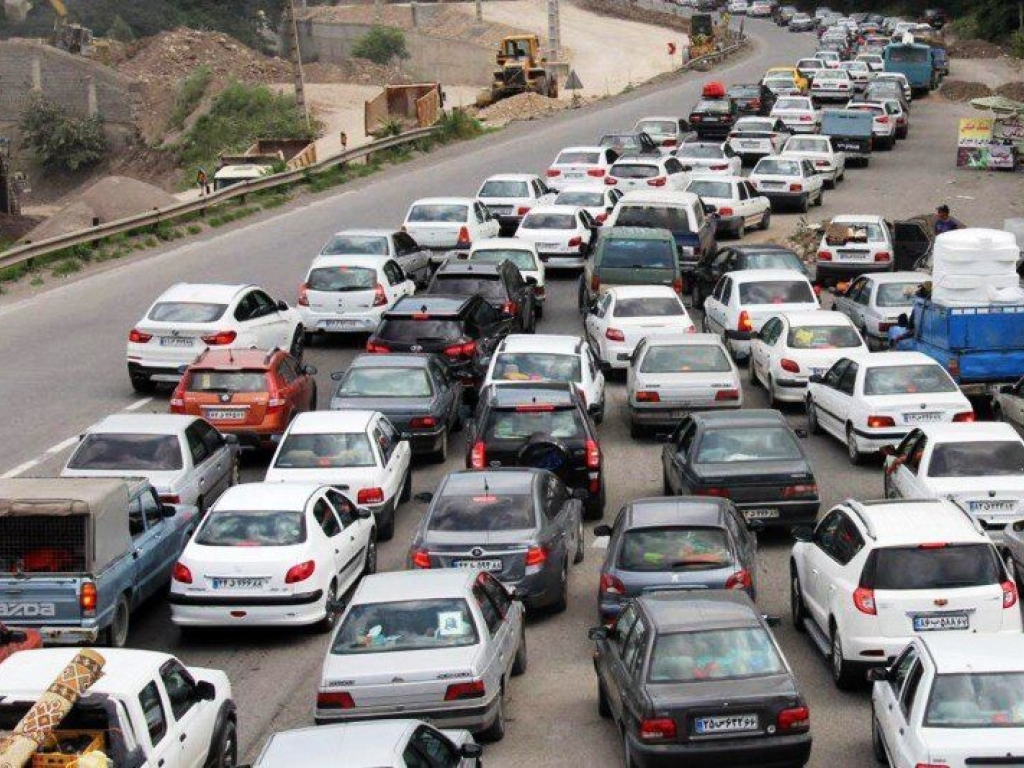 ترافیک سنگین در جاده‌های مازندران؛ ممنوعیت تردد از مرزن آباد به کرج