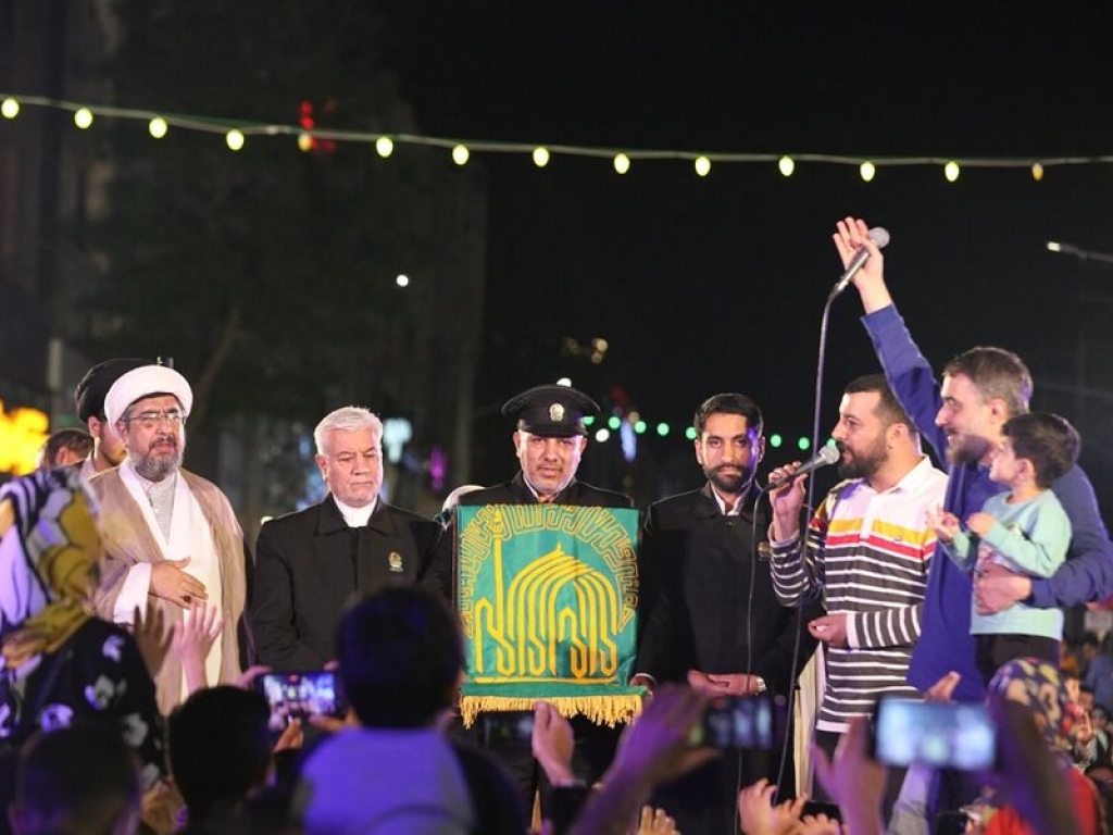  شرکت بیش از ۵ هزار نفر در اجتماع بزرگ امام رضایی‌ها